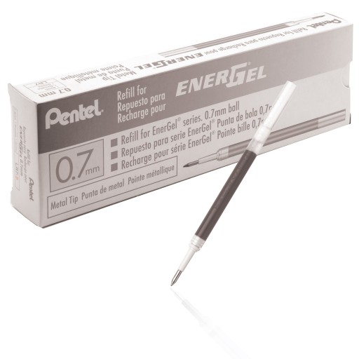 Náboj Pentel Energel 0,7mm LR7 čierny