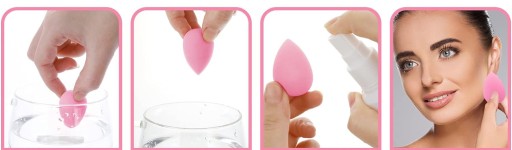 BLENDER MAKE-UP HUBKA SLZAJÚCA KRÁSNA HUBKA NA PODKLADY 4cm