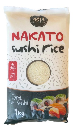 Perfektná ryža na Sushi Nakato 1kg - prémiová ryža