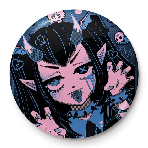 Špendlíky na oblečenie Cosmic Boop Goth Girl