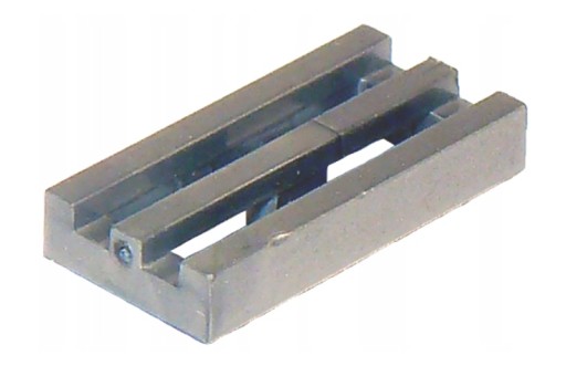 LEGO Tile Grill 1x2 Silver Flat Silver 10 kusov 4619636 2412b