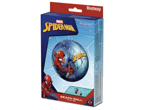 Nafukovacia plážová lopta Bestway Spiderman 98002