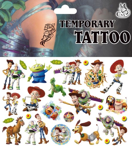 TETOVANIE PRE DETI TOY STORY BUZZ BIRTHDAY CG433