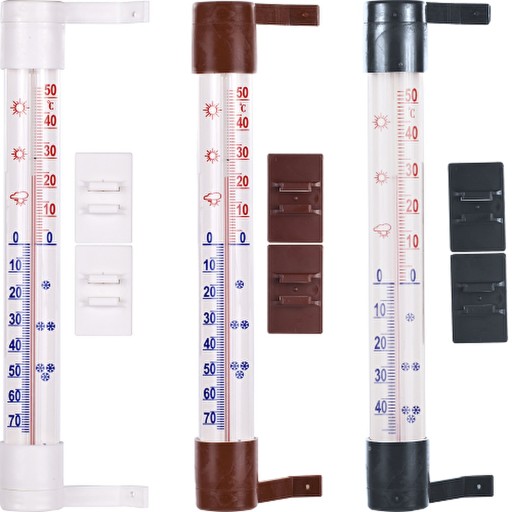 Nalepovací okienkový teplomer 26/230mm 020500