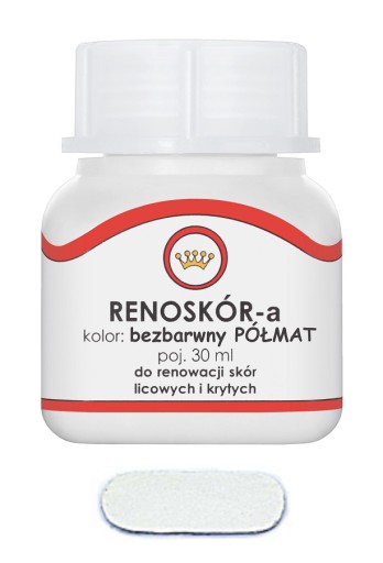 NÁTER RENOSKÓR, ČISTÝ, POLMATNÝ NÁTER NA KOŽU
