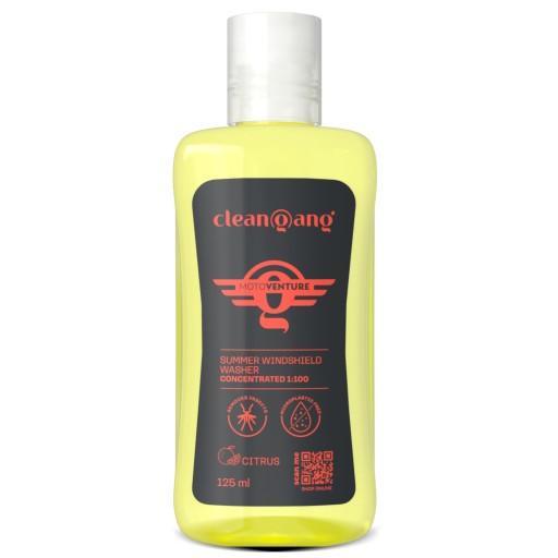 Letná kvapalina do ostrekovačov 125 ml citrónový koncentrát = 12,5 litra