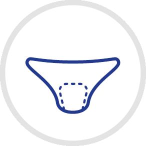 CANPOL OPÄTOVNE POUŽITEĽNÉ PÓRODNÉ NOHAVIČKY L/XL 2 ks.