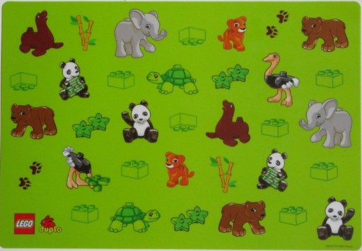 LEGO 4659591 DUPLO PODLOŽKA NA TANIER PRE DETI
