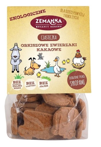 ŠPALOVÉ KAKAKOVÉ ZVIERATÁ BIO 100 g - ZEMANKA