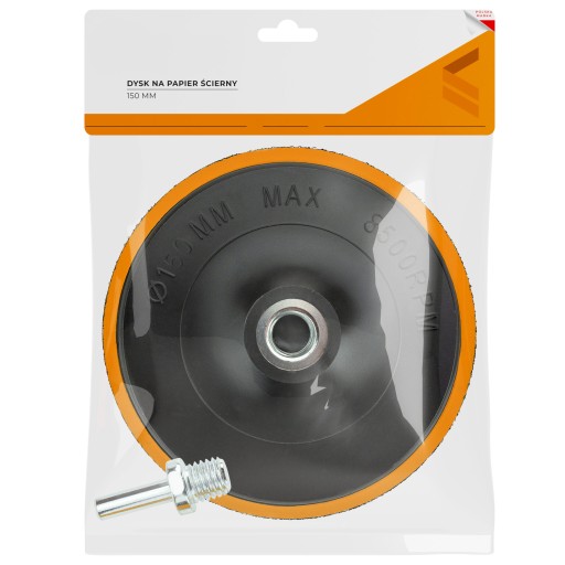 BRÚSNY DISK 150 mm Držiak na suchý zips leštiaci kotúč brúsny kotúč