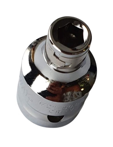 Adaptér pre šesťhranné bity 1/2'' x 1/4'' Jonnesway
