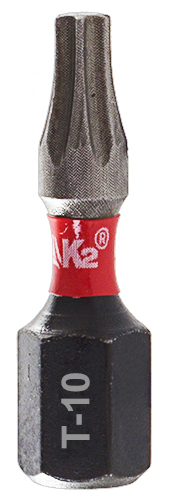 Nárazový hrot bitu pre skrutkovač K2 Impact TX10 TORX T-10 S2 25mm