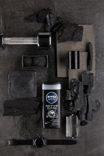 NIVEA ACTIVE CLEAN Pánsky sprchový gél 3v1 s aktívnym uhlím 250ml