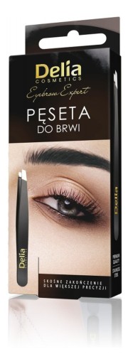 Expertné pinzety na obočie Delia Cosmetics