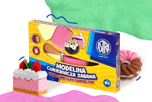 Astra Modelina Cukráreň Fun 6 farieb 114001