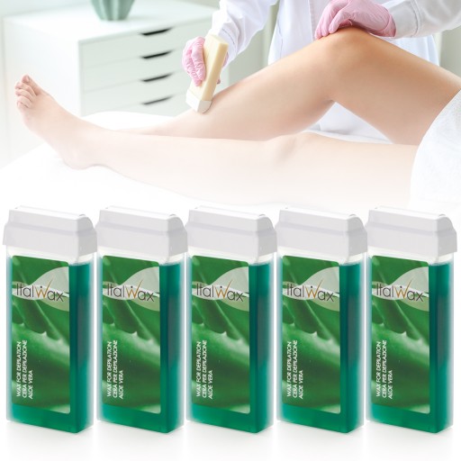 ItalWax Aloe depilačný voskový valček, 100 ml
