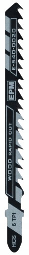 PÍLOVÝ LIST PRO DO priamočiarej píly 100 mm 6TPI WOOD T144D 5