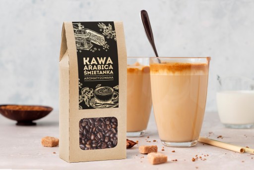 Smotana s príchuťou kávy Arabica 100 g.