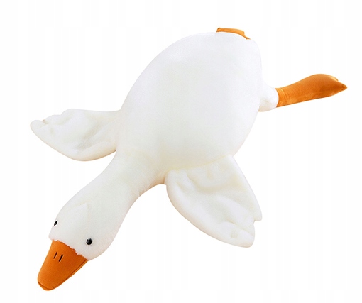 VANKÚŠ MASKOT, PLYŠ, HUS, KÁČKA, VEĽKÝ 50 cm XL