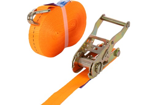 Transportný pás s napínačom, popruhy na zaistenie nákladu 12M/25mm/1T