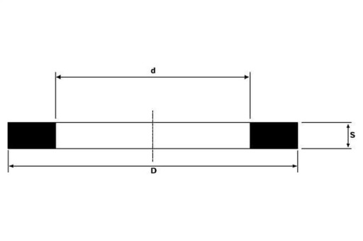 CU273220 Medená podložka 27 x 32 x 2 mm