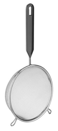 Nerezové sitko, 12 cm, antracit