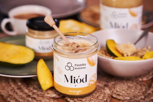 Krémový med s mangom 240g Natural