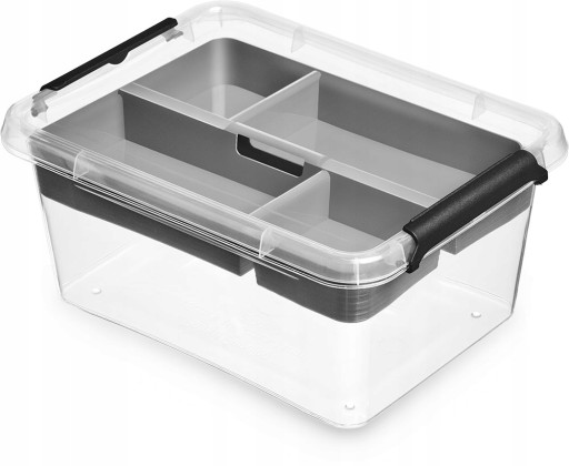 Plastová nádoba plastové nádoby 1,6l organizér box box box box