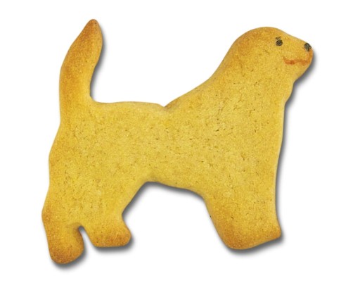 Formička v tvare psíka - ZLATÝ RETRIEVER 7,5 cm
