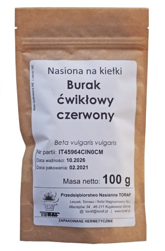 SEMIENKA ČERVENEJ REPY KLÍČKY 100g TORAF