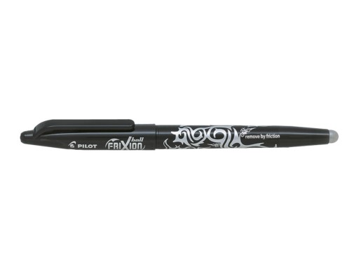 Guľôčkové pero Frixion 0,7 mm čierne Pilot