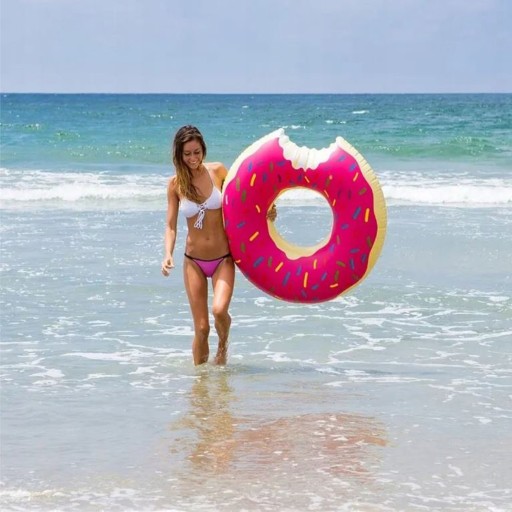 PLAVECKÝ DONUT DONUT NAFUKOVACÍ VEĽKÝ PONTOO 80cm