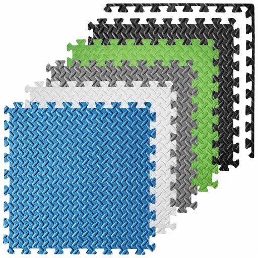 HRUBÁ PENOVÁ PODLOŽKA na CVIČENIE Penové puzzle pre deti PENA na PODLAHU