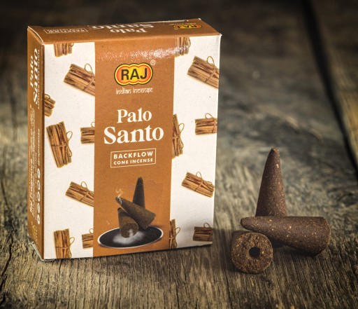 Raj Backflow kónické vonné tyčinky Raj - Palo Santo