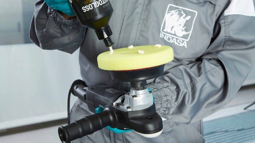 INDASA Autogloss Mop leštiaci špongia 80 mm žltá