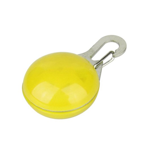 SVIETIACA LED LAMPA DO OBOJKU PRE PSA A MAČKU, farba na výber, PRÍvesok na GOLÍK