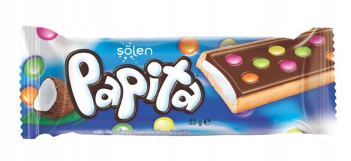PAPITA COOKIES 33G KOKOSOVÁ TYČINKA S DRAŽBAMI