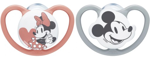 NUK DISNEY cumlík 6-18m 6m+ 2 bal