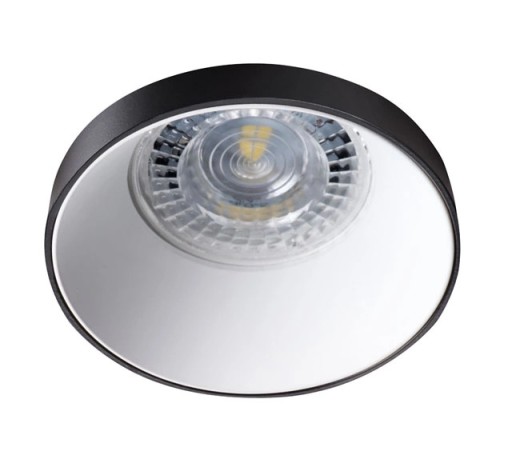 KANLUX LED stropné svietidlo 10W GU10 SIMEN čiernobiele