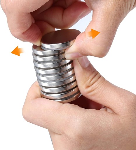 NEODYMOVÝ MAGNET okrúhly VALEC SILNÝ SET MALÉ okrúhle magnety 10ks