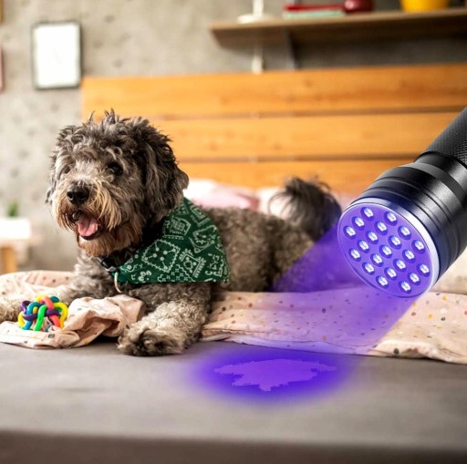 Baterka LED detektor Tester UV diód čierna BANKOVKA KLÍMA Jantárová Moč