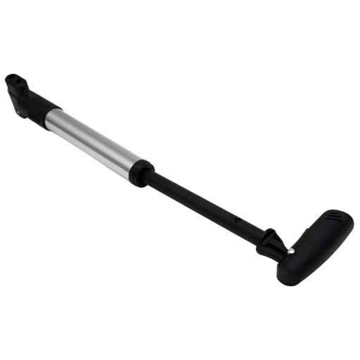 MINI RUČNÁ PUMPA NA BICYKEL S HLINÍKOVOU RÚČKOU pre NAFUKOVACÍ RÁM