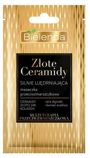 BIELENDA GOLDEN CERAMIDES TVÁROVÁ MASKA 8G