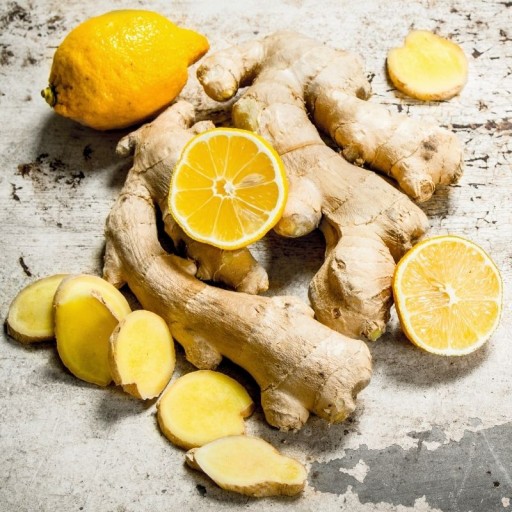 Vôňa zo sójového vosku GINGER-LEMON