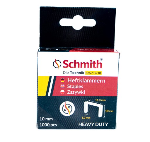 Naberacie sponky 10 mm 1000 ks - Schmith