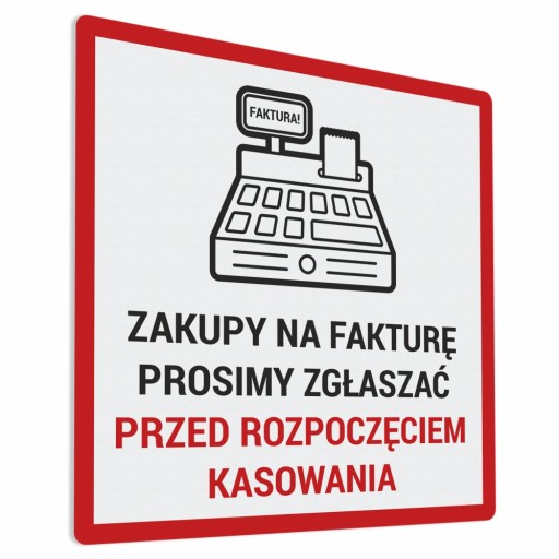 Faktúra? - Nálepka 20x20