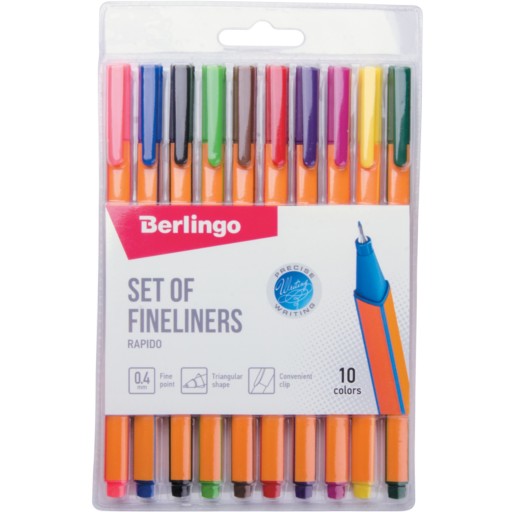 Berlingo kapilárna jemná linka 0,4 mm, 10 farieb