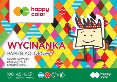 FAREBNÝ PAPIER HAPPY COLOR A5