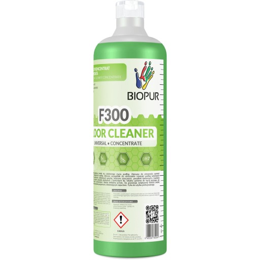 Biopur F300 1l Tekutý prostriedok na podlahy PRE STROJ EFEKTÍVNE EFEKTÍVNE NÍZKE PENI