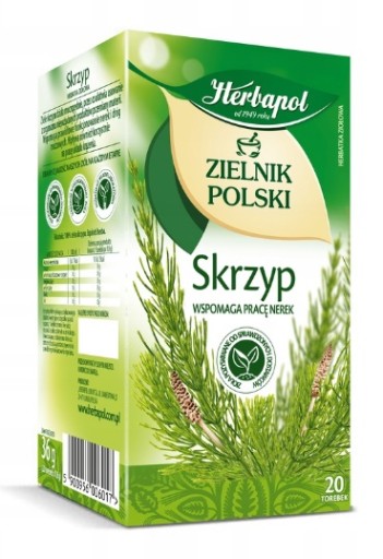 Herbapol prasličkový čaj Herbár poľský 20 vrecúšok